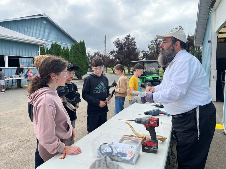 shofar making workshop